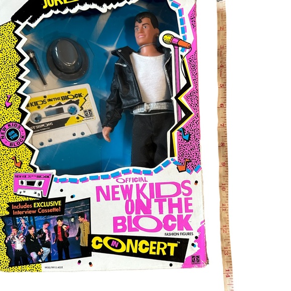 Vintage New Kids on the Block Fashion Figures in Concert Jordan Knight Doll - Picture 14 of 14